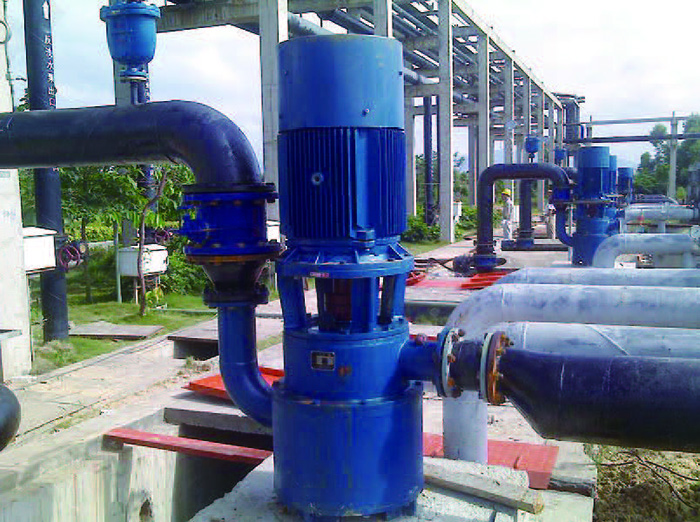 Vertical self priming pump of Guodian Quanzhou power plant